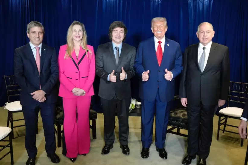 Trump, Milei, Karina Milei