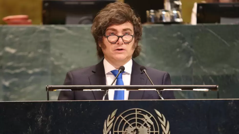 Milei en la ONU