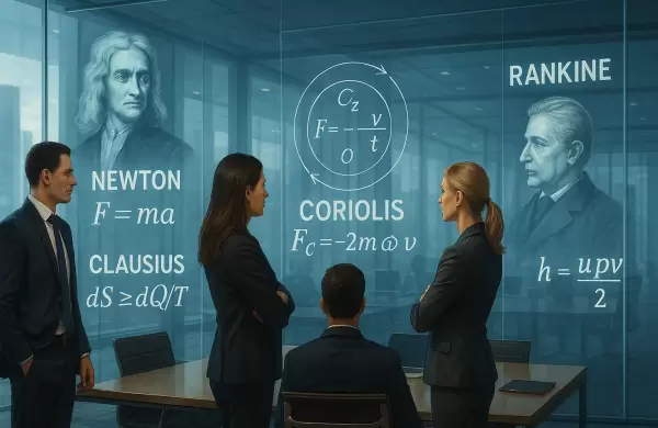 Leyes físicas y gestión del cambio: qué pueden aprender las organizaciones de Newton, Claussius, Coriolis y Rankine
