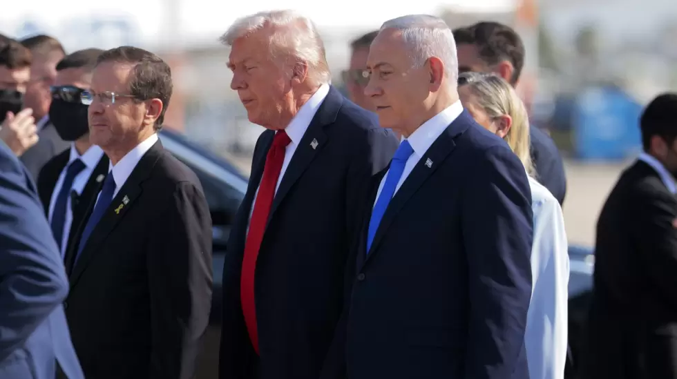 Trump en Israel (Photo by Chip Somodevilla/Getty Images)