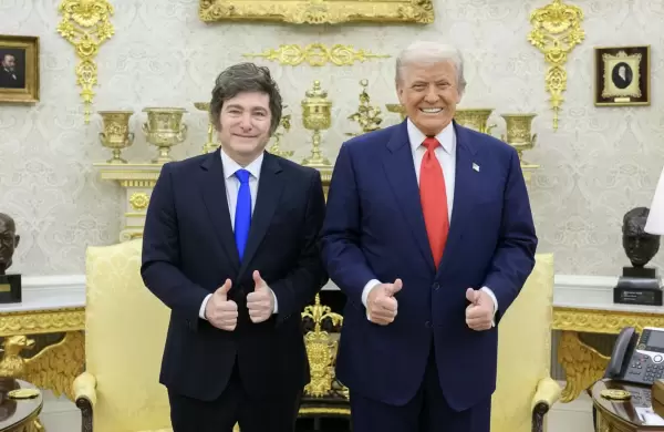 Trump y Milei: apuestas mutuas