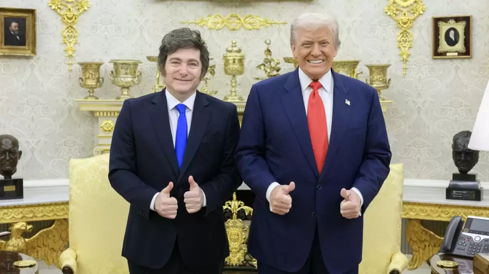 Milei con Trump