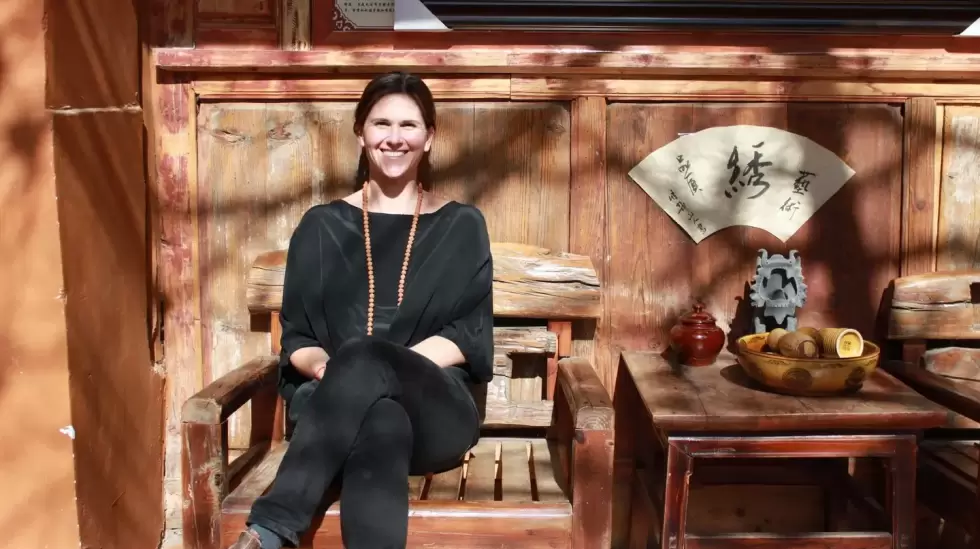 Sarah Scarborough. Fundadora de Tea Huntress.