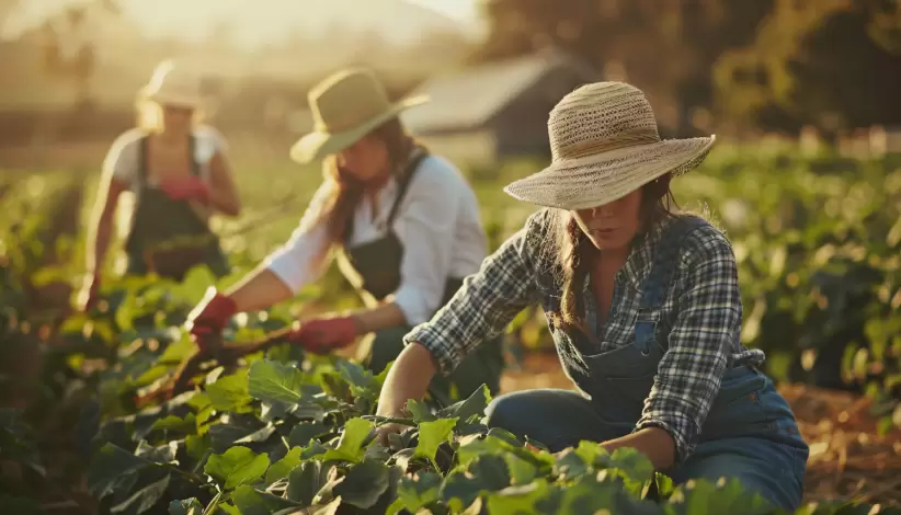 Mujeres en el agro, agronegocio