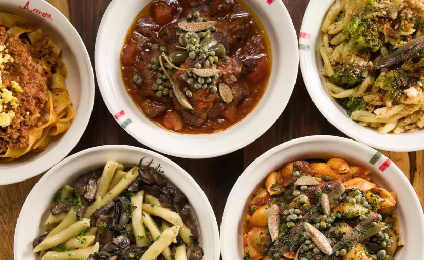 Cocina italiana en Buenos Aires: cinco lugares bien distintos donde celebrar el Da Mundial de la Pasta