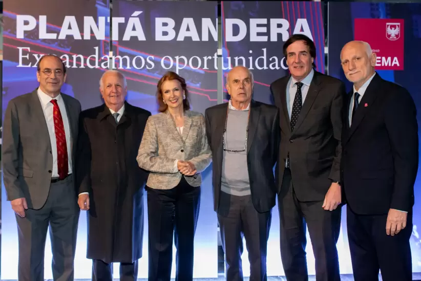 edgardo zablostky, martin lagos, diana mondino, carlos rodriguez, guillermo laborda y antonio marin