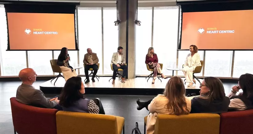 Panel de presentacin del libro Heart Centric, de Chus Sanz. Foto: Gentileza Chus Sanz &Co.