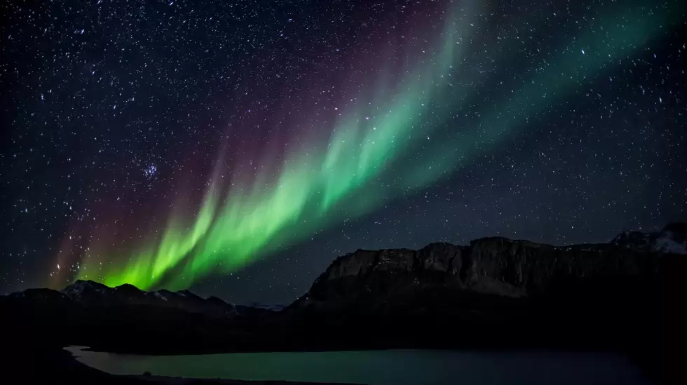 Auroras boreales. Foto: Pexels.