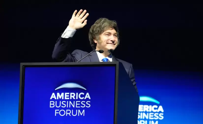 Javier Milei en el America Business Forum: "Es hora de construir el gran consenso capitalista en la Argentina"