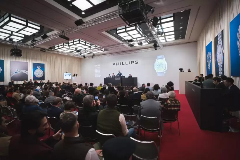 La subasta de Phillips con Bacs & Russo en Ginebra, celebrada los das 8 y 9 de noviembre, alcanz la cifra rcord de 83 millones de dlares.