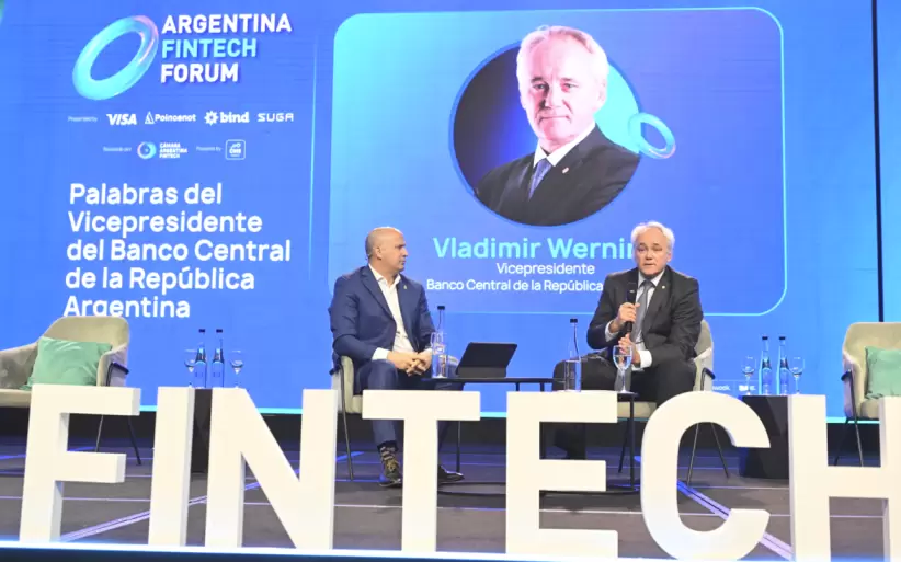 El vicepresidente del Banco Central, Vladimir Werning, inauguró la edición 2025 del Argentina Fintech Forum