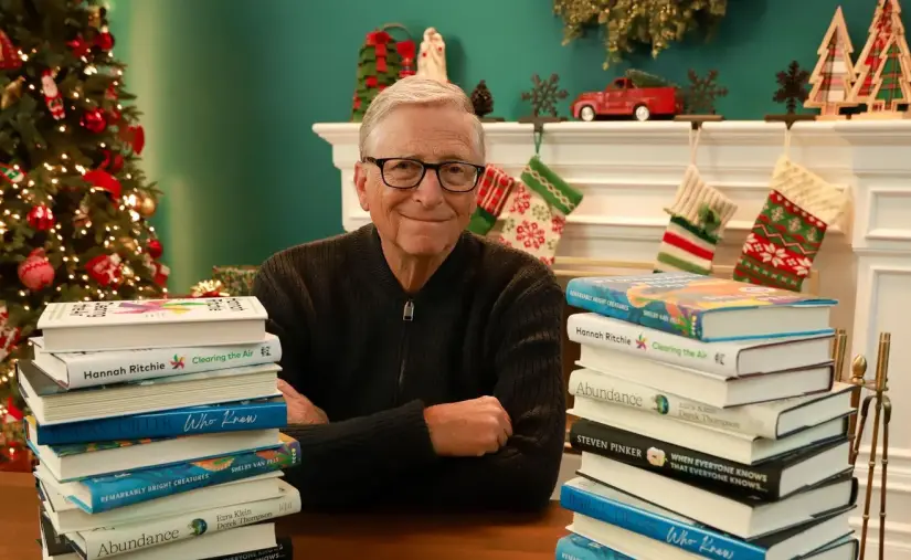 Un clásico de fin de año: esto es lo que Bill Gates recomienda leer en estas fiestas