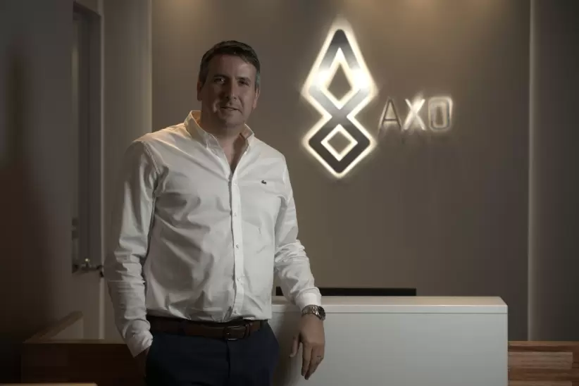 Juan Manuel Lpez Colla, country manager de Grupo Axo en Uruguay. Foto: Leonardo Main.