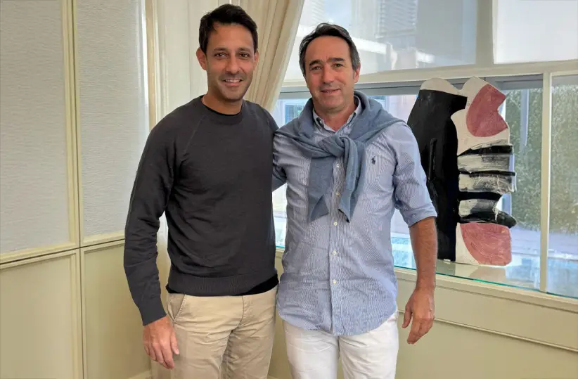 Marcos Galperin y su sucesor, Ariel Szarfsztejn