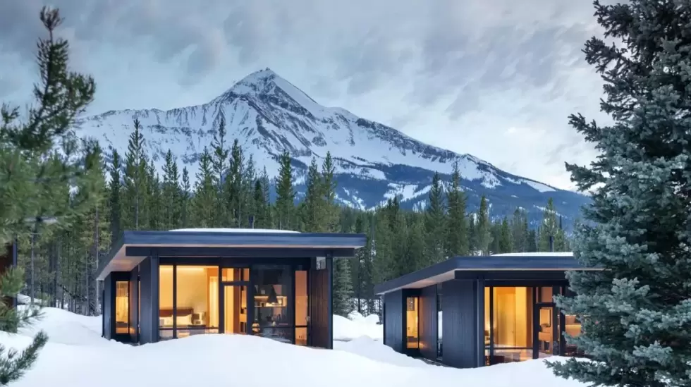 Hoteles remotos de montaa