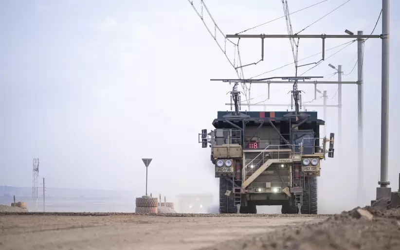 La electrificacin del sistema de transporte en Kansanshi