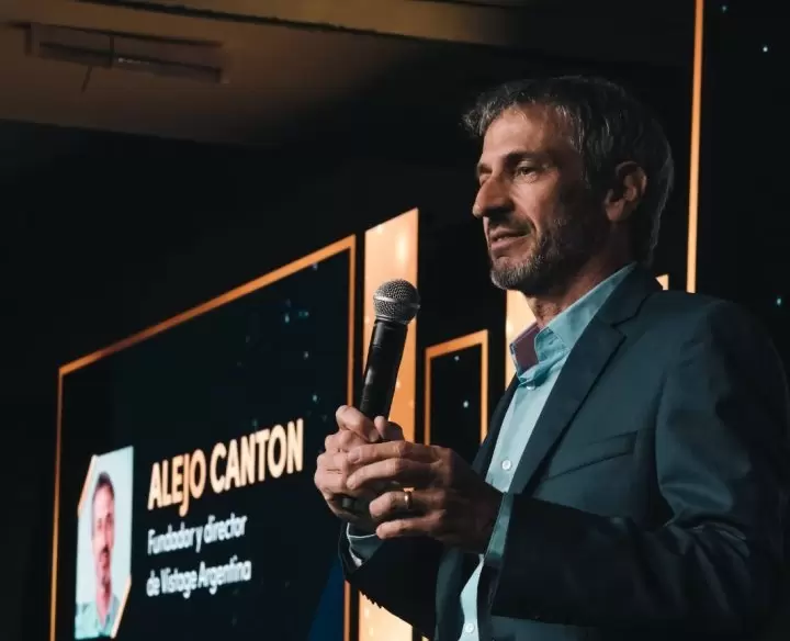 Alejo Canton, fundador y director de Vistage Argentina