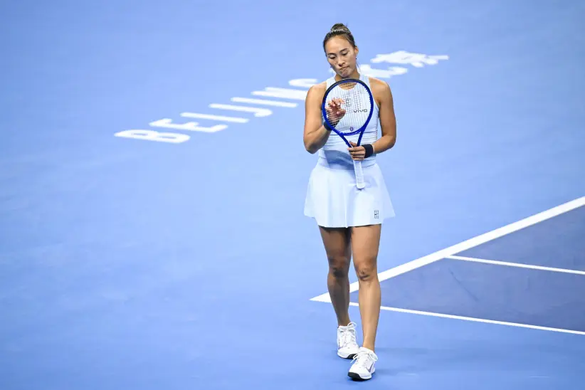 Qinwen Zheng (Foto por Yanshan Zhang/Getty Images)