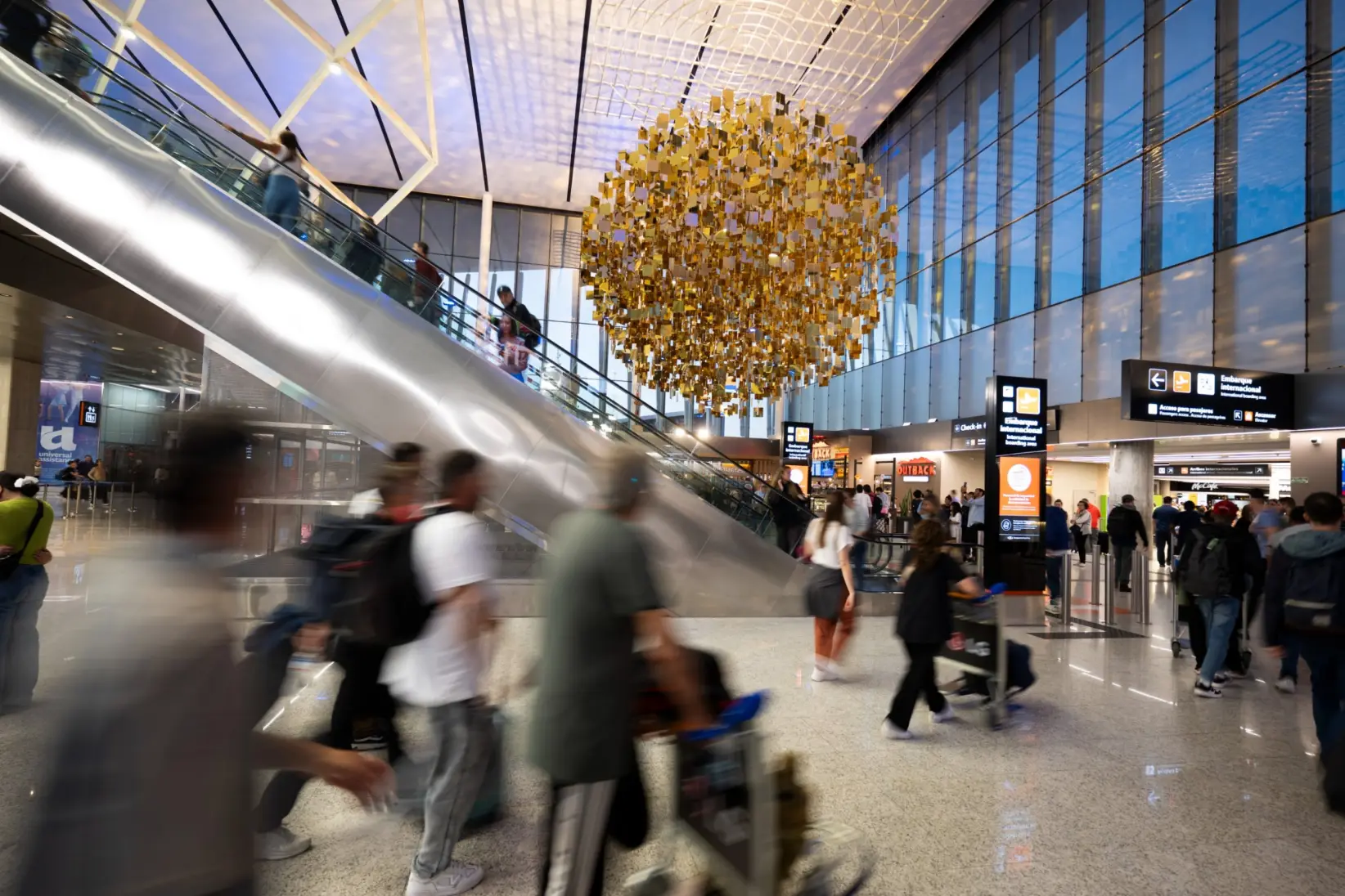 aeropuerto de ezeiza salidas navidad Imagen: Julian Bongiovanni para Aeropuertos