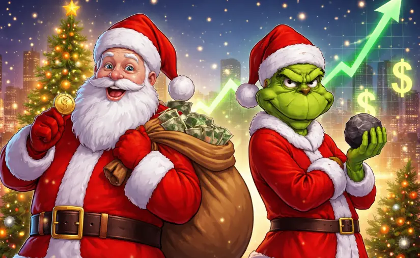 ¿Diciembre mágico? La historia sobre el comportamiento de los mercados en Navidad