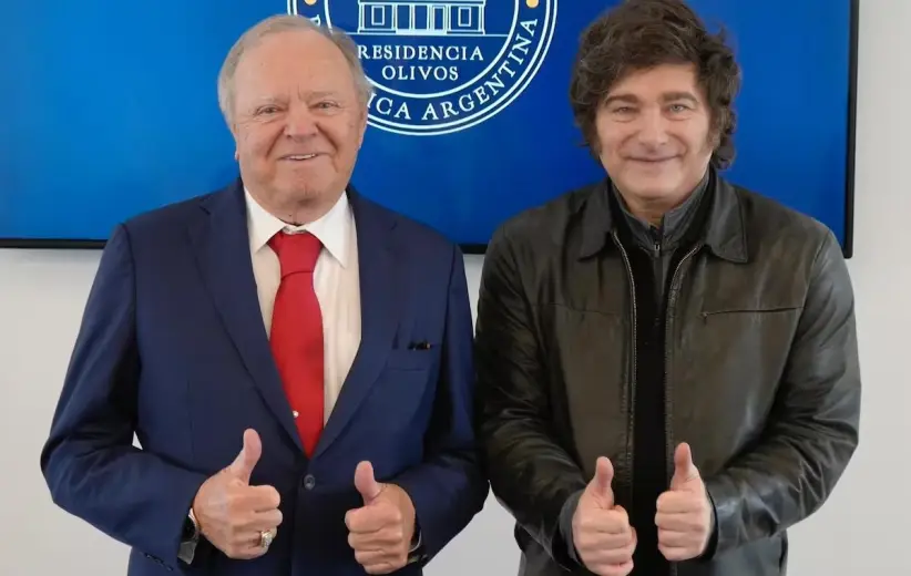 harold hamm y javier milei