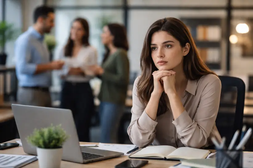 Oficina, equipo de trabajo, empresas, empleados (Imagen creada con IA