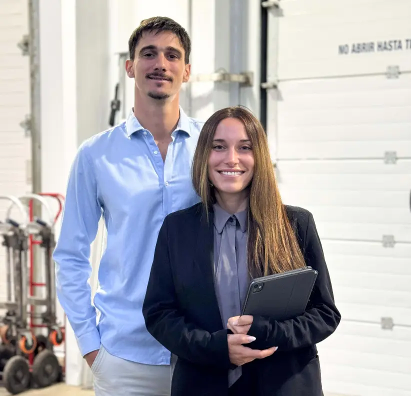 Eduardo Sanguinetti y Keila Bezi, fundadores de Rawer