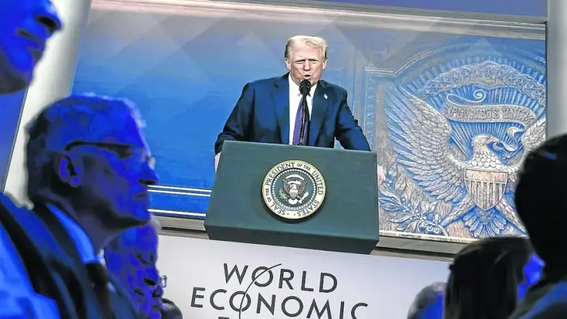 Trump en Davos
