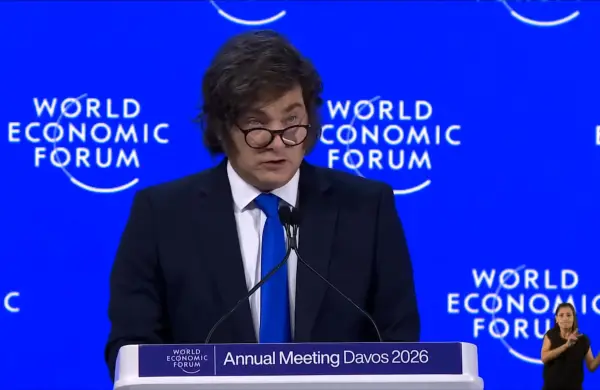 Milei en Davos: “América será el faro que encenderá a todo Occidente”
