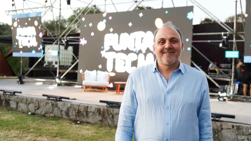 Juan Pablo Estevez, director de Amazon para el Cono Sur (Foto Mateo Barreiro)