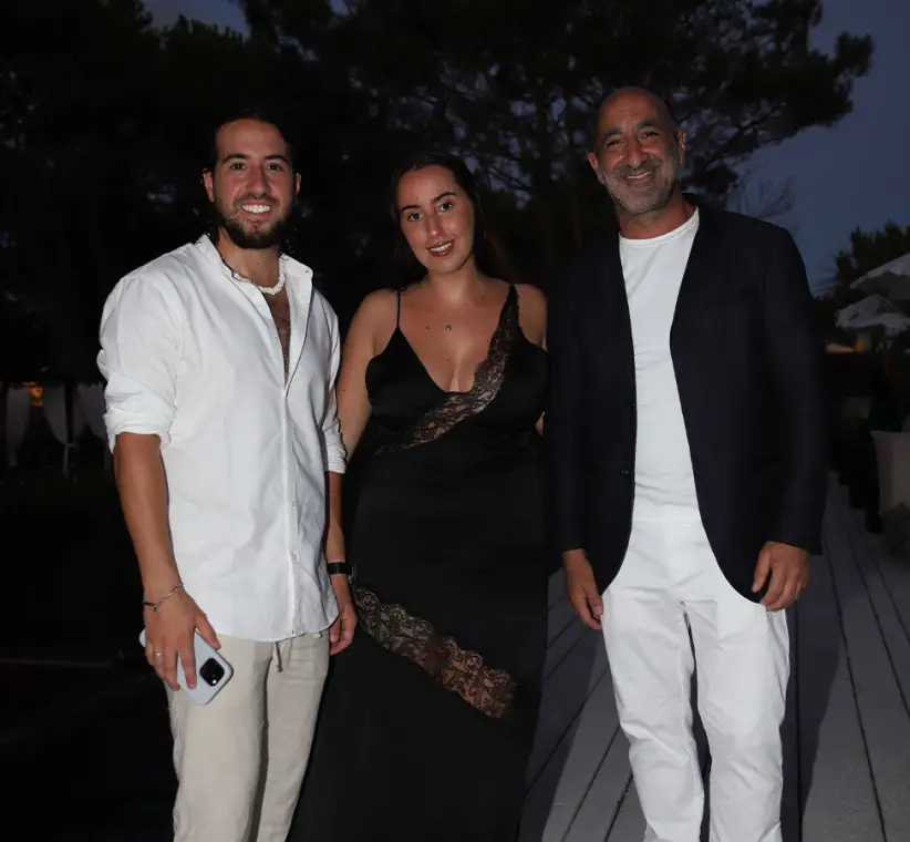 Yannik, Martina y Hernan Tebele, propietarios de Kemay