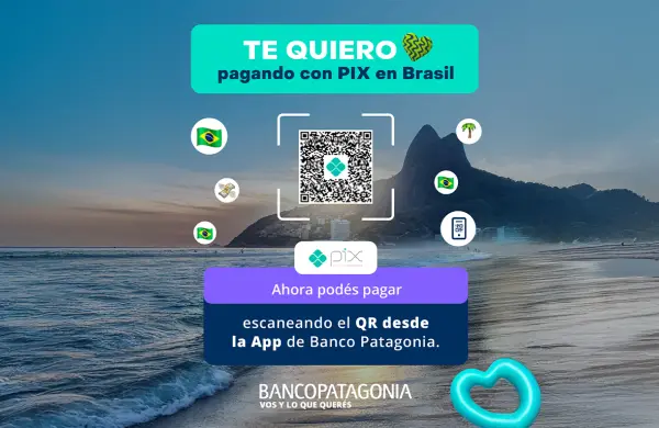 Banco Patagonia habilita pagos con QR Pix en Brasil desde su aplicación
