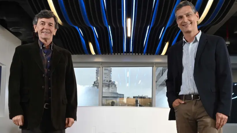 Roberto “Kuky” Pumar y Felipe De Stefani. Foto: Gentileza.