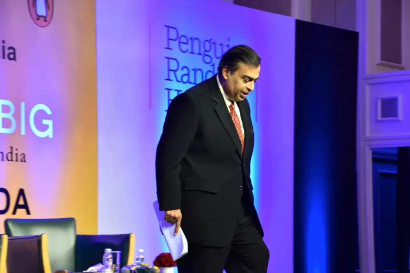 Mukesh Ambani. Photo by Rubina A. Khan/Getty Images