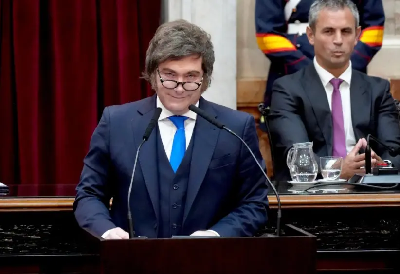 milei en el congreso