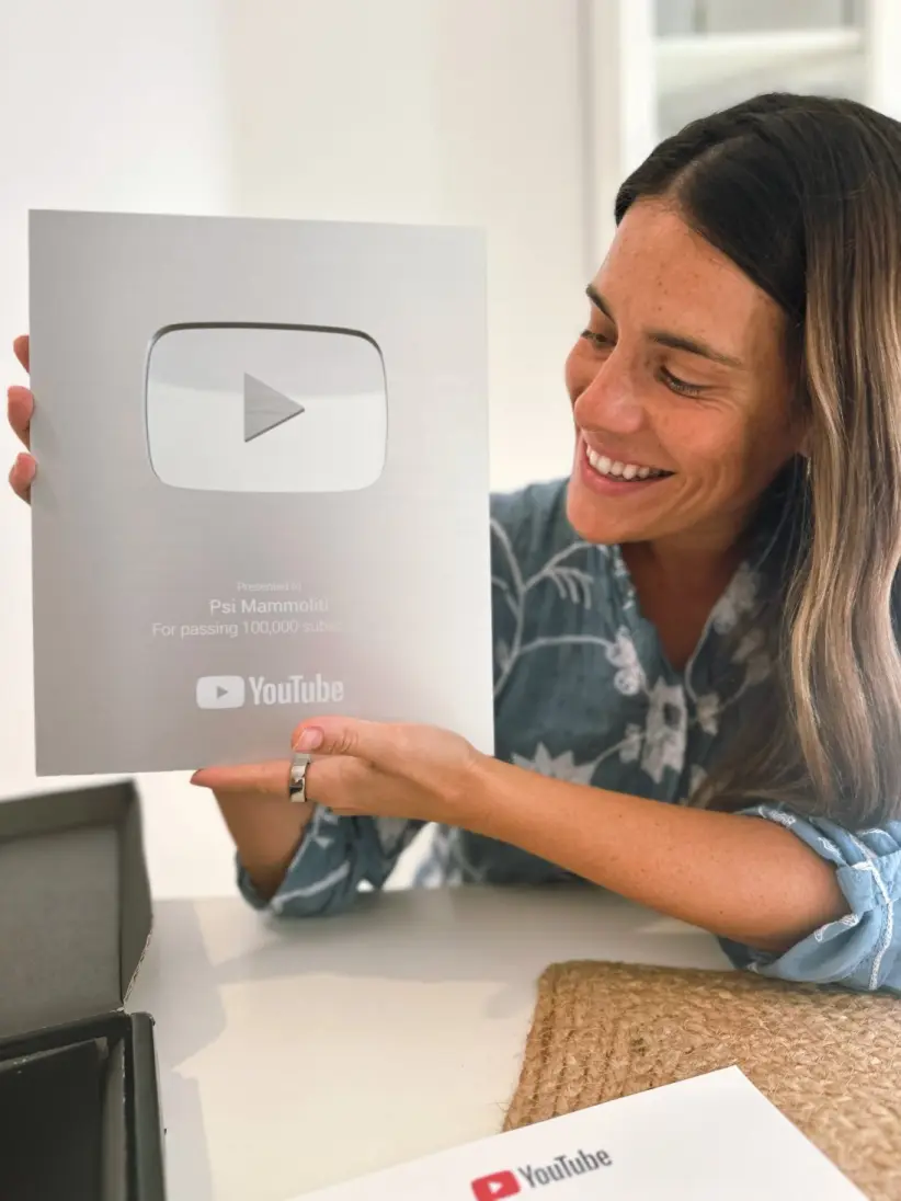 100 mil suscriptores en YouTube 