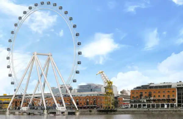 Puerto Madero tendrá su “London Eye”: cuánto costará la obra