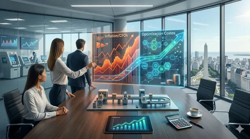 Inflación, empresas (imagen generada por Gemini)