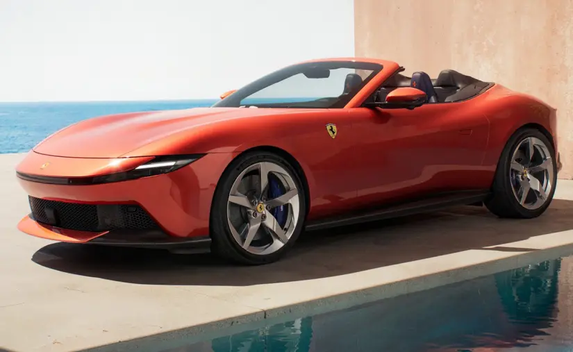Ferrari Amalfi Spider: Potencia y elegancia italiana diseñado para la vida real