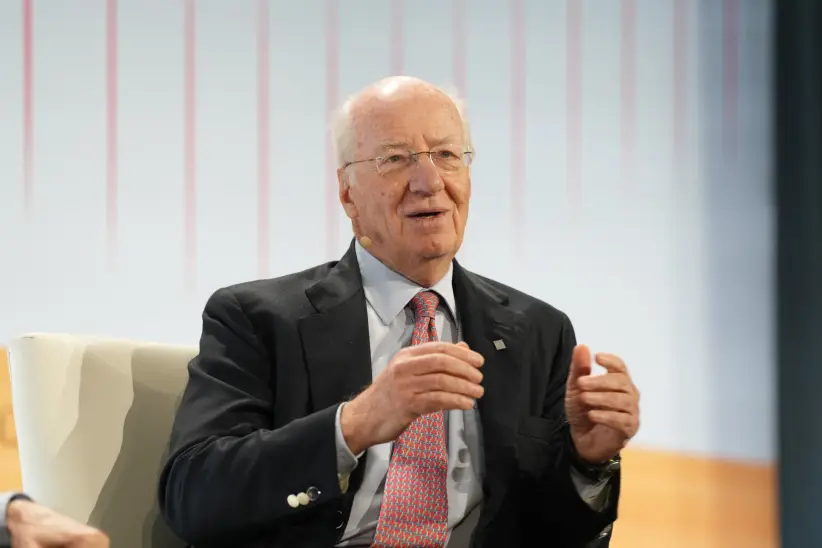 Paolo Rocca en su exposición durante el CERA Week