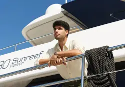 Cómo es el espectacular yate de Carlos Alcaraz que eligió para escapar de la presión del circuito