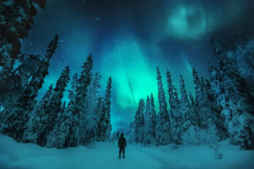 Aurora boreal, una de las grandes atracciones de Finlandia