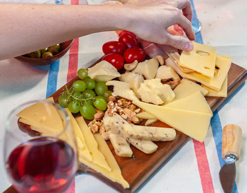 santa rosa - tabla de quesos