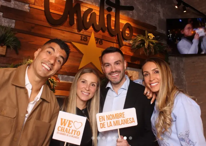 luis suarez inauguración chalito madrid