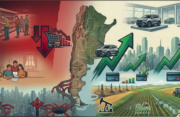 Consumo en niveles récord con ventas por el piso: cómo se explica el nuevo mapa de una economía que crece partida