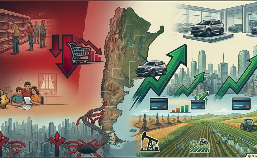 Consumo en niveles récord con ventas por el piso: cómo se explica el nuevo mapa de una economía que crece partida