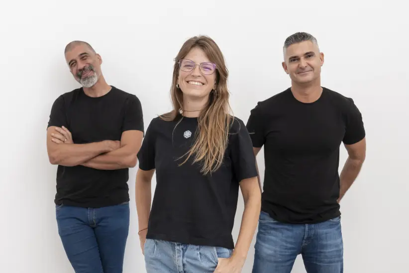 paula, ignacio y damian, de Reforest Latam