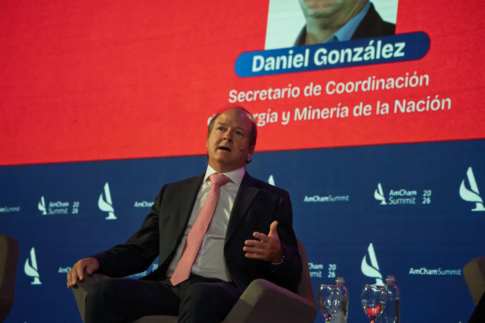 Daniel González, Viceministro de Energía y Minería. Fuente: AmCham