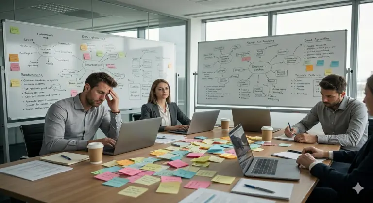 Liderazgo. Trabajo en equipo. Crédito: Imagen generada con IA (Gemini)