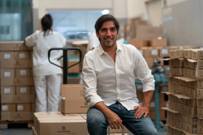 Mariano Bonaventura, cofundador de Alfa Pampa (Foto: Gentileza Alfa Pampa)